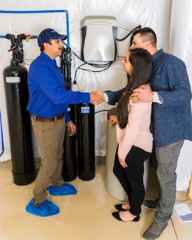 Use a local water professional company who's certified within their industry like the Water Quality Association